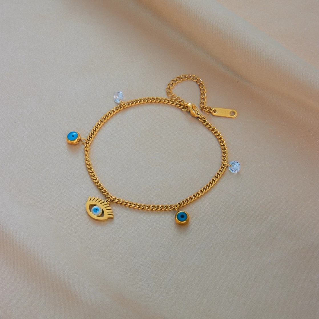 Evil Eye Charm Bracelet