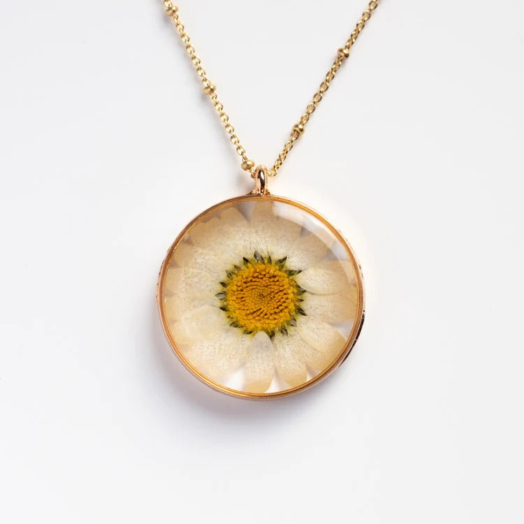 Daisy Flower Necklace